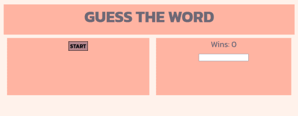 Day 7: Word Guess (In Progress)